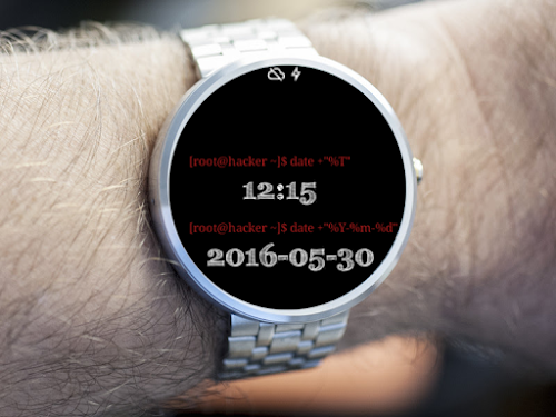 Android application Linux Watch Face screenshort