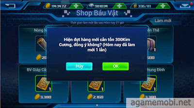 game BangBang Mobile Shop Báu Vật