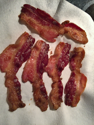 Bacon in all its glory. 