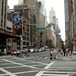 6 avenue in New York City, United States 