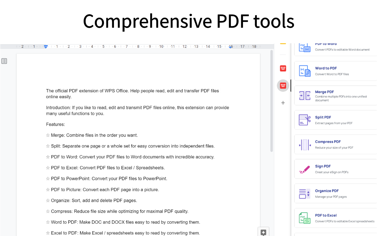 WPS PDF Tools - Google Workspace Marketplace