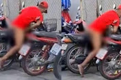 Video Viral Gegerkan Dunia Maya, Diduga Hendak Curi Motor "Ternyata"