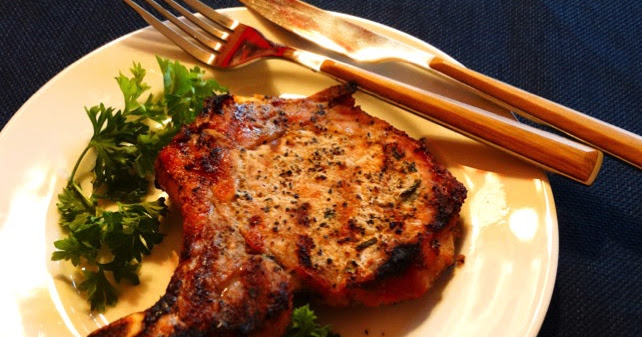 Pam's Midwest Kitchen Korner: Grilled Beer-Brined Pork Chops