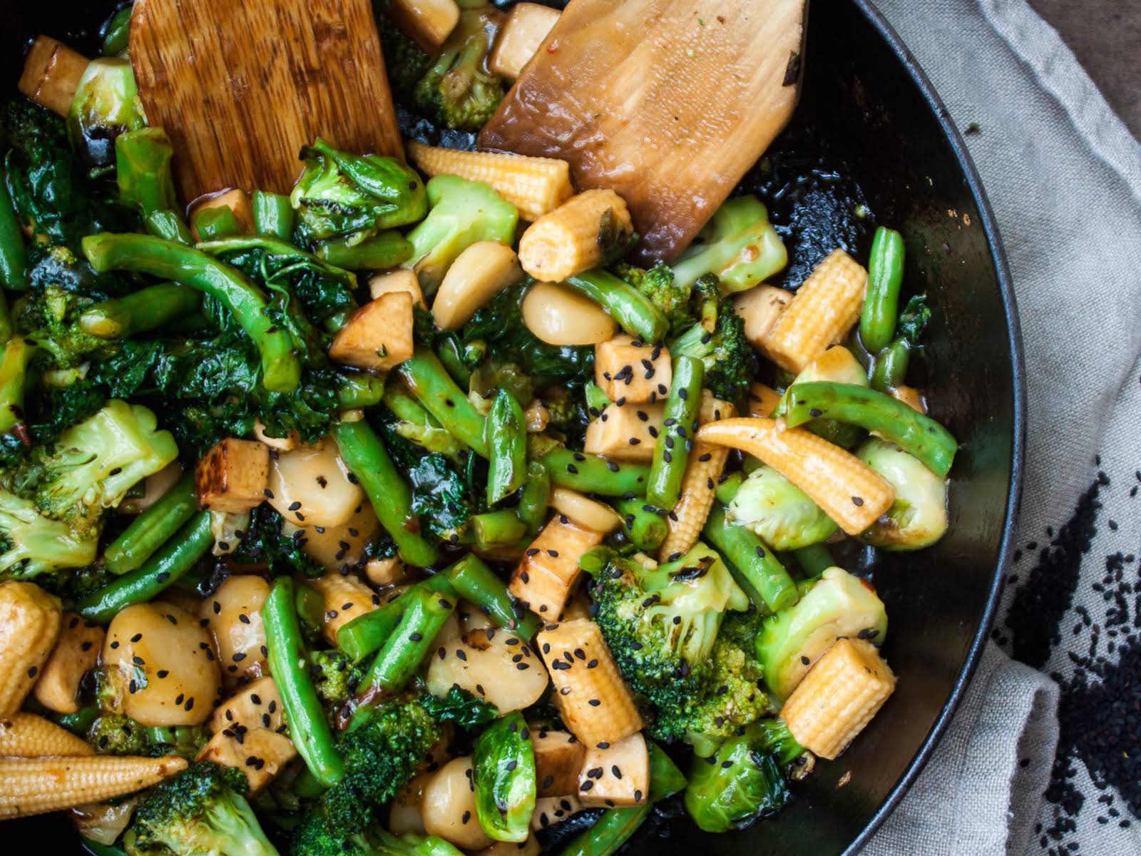 Vegetable Stir Fry - Dinner at the Zoo