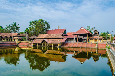 Temple pond