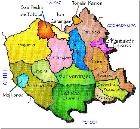 Provincia Eduardo Abaroa (1903): departamento de Oruro (Bolivia)