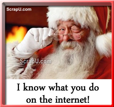 Funny Santa Claus Cards 