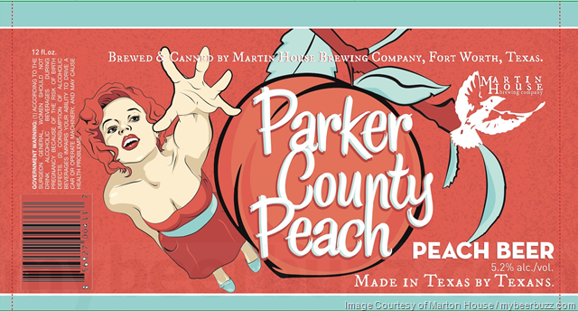 Martin House Parker County Peach Cans