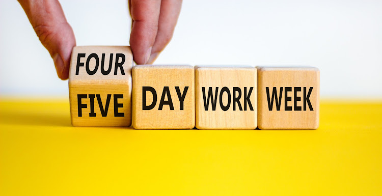 An increasing number of countries are considering implementing a four-day work week. Picture: 123RF/DMITRYDEMIDOVICH