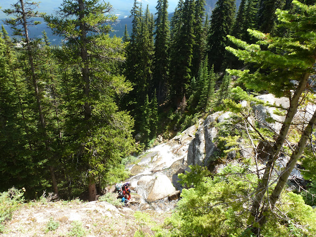 LAS ROCOSAS DE CANADA. YELLOWSTONE Y GRAND TETON. - Blogs de Canada - Lake Louise. Ruta combinada de Lake Agnes y Plain of Six Glaciers. 2 de Julio (17)