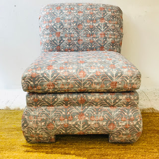 Modern Roll-Back Slipper Chair #1