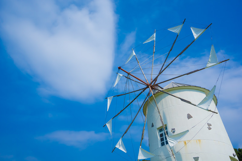 Shodoshima Olive Park, Greek windmill 6