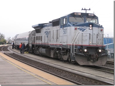 IMG_4659 Amtrak B32-8WH #507 in Vancouver, Washington on November 30, 2008