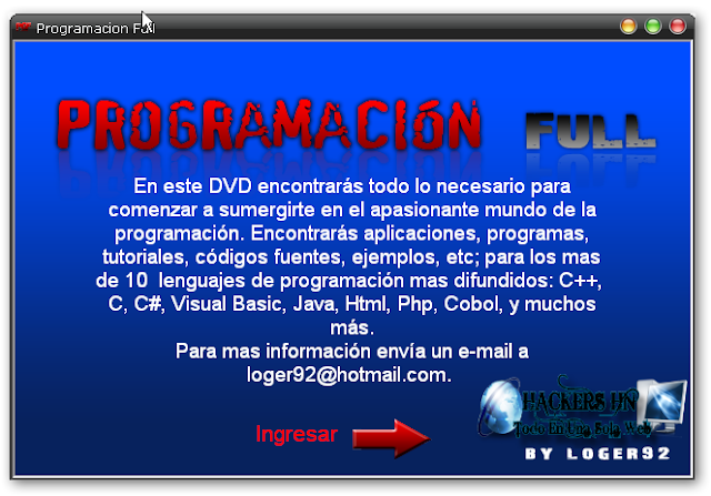 Programación Full [Contiene mas de 120 tutoriales, software, template] [Multi] Pf1