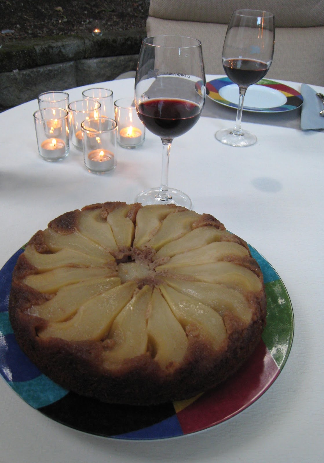 Caramelized Pear Cake. 4