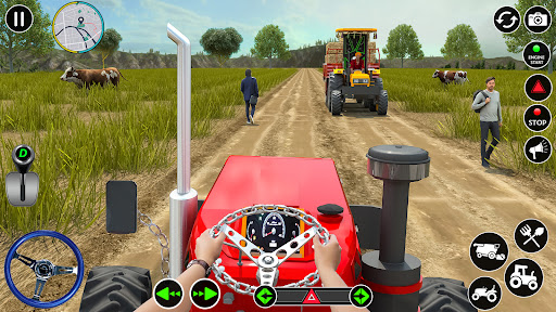 Screenshot Tractor Game 3D Farming Games