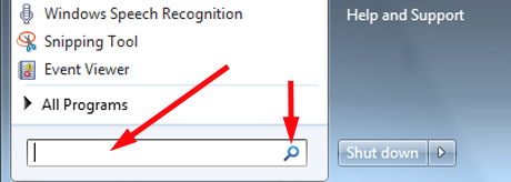 Cerca in Windows 7