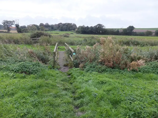 Bridge across Mundesley Beck