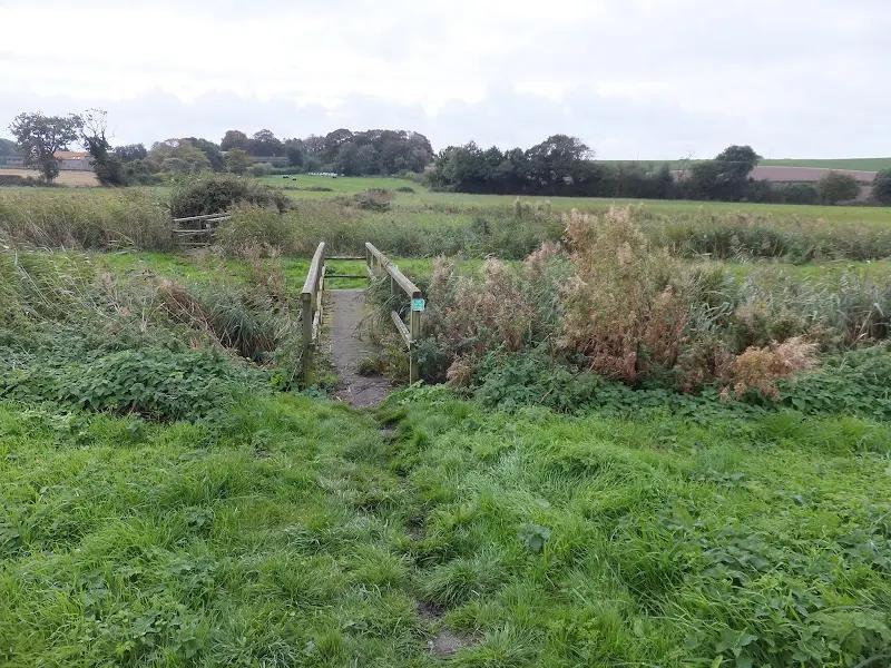 Bridge across Mundesley Beck