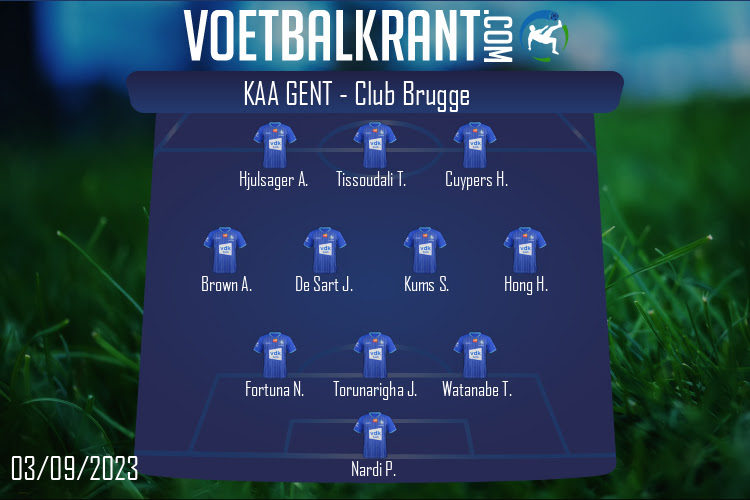 KAA Gent (KAA Gent - Club Brugge)