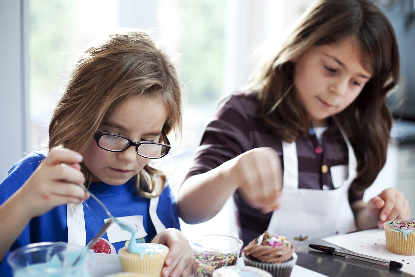 First Cupcake Decorating Party