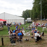 Het terrein bij de finish.