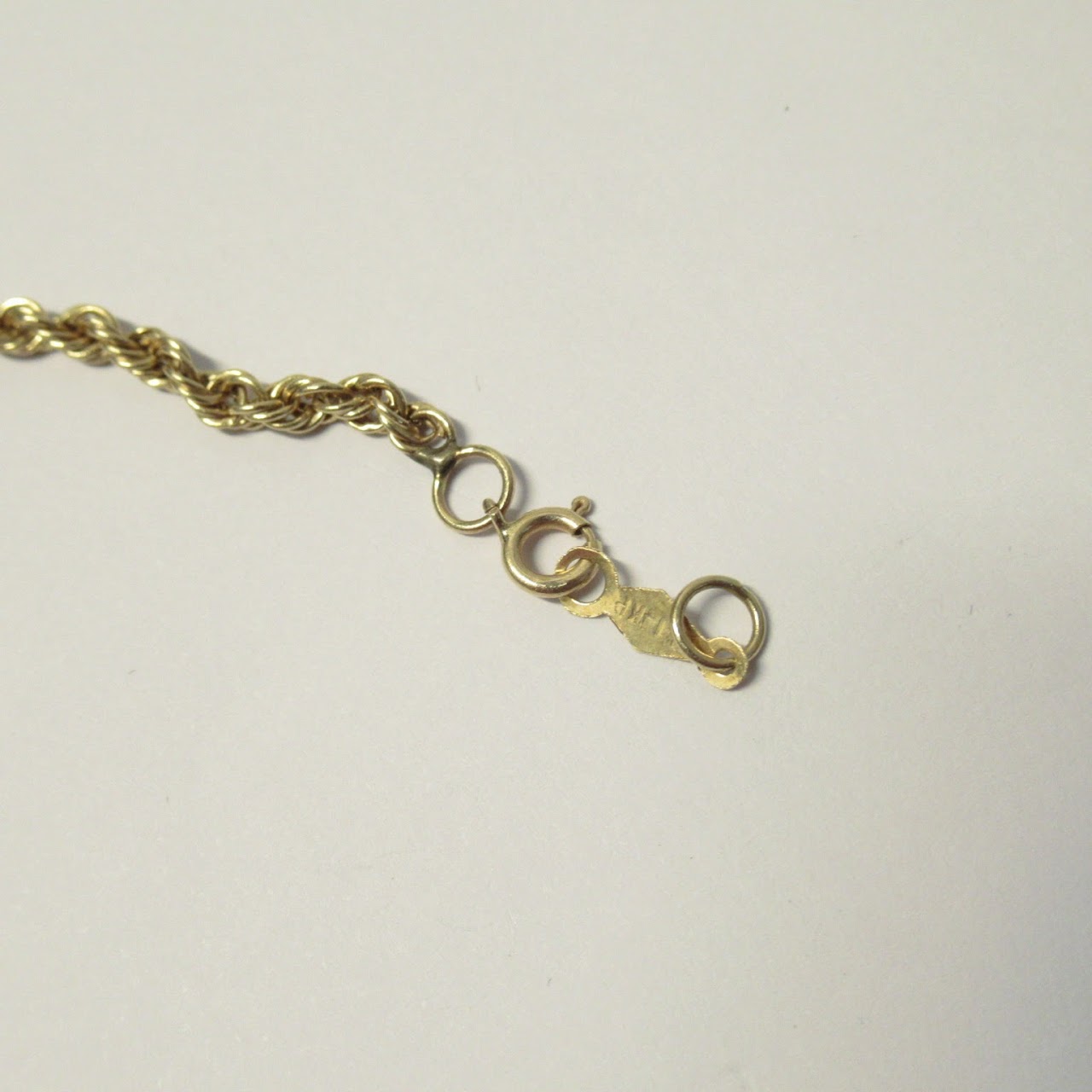 14K Gold Bracelet NO CLASP