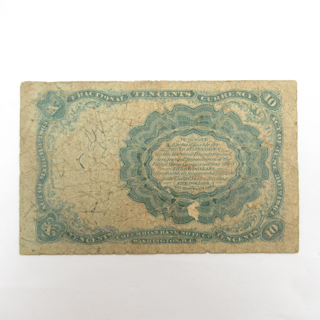 1862 and 1875 Antique Currency Note Lot