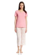 <br />Dearfoams Women's Scoop V-Neck Pajama