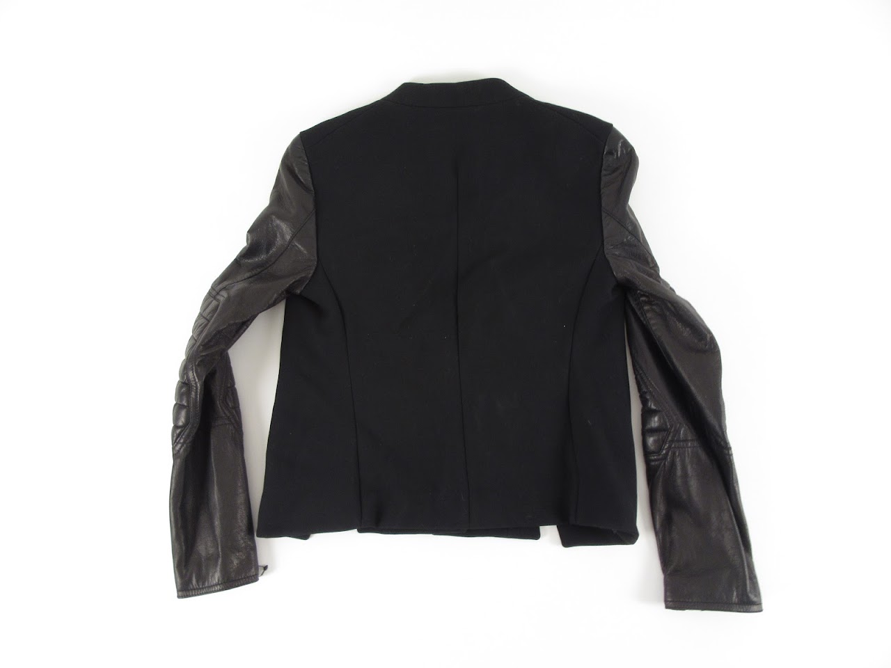 3.1 Philip Lim Crossfront Jacket with Biker Sleeve