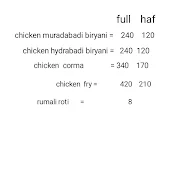 New A-One Chicken Corner menu 1