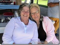 Brenda Henigan with her aunt, Diana Pugh