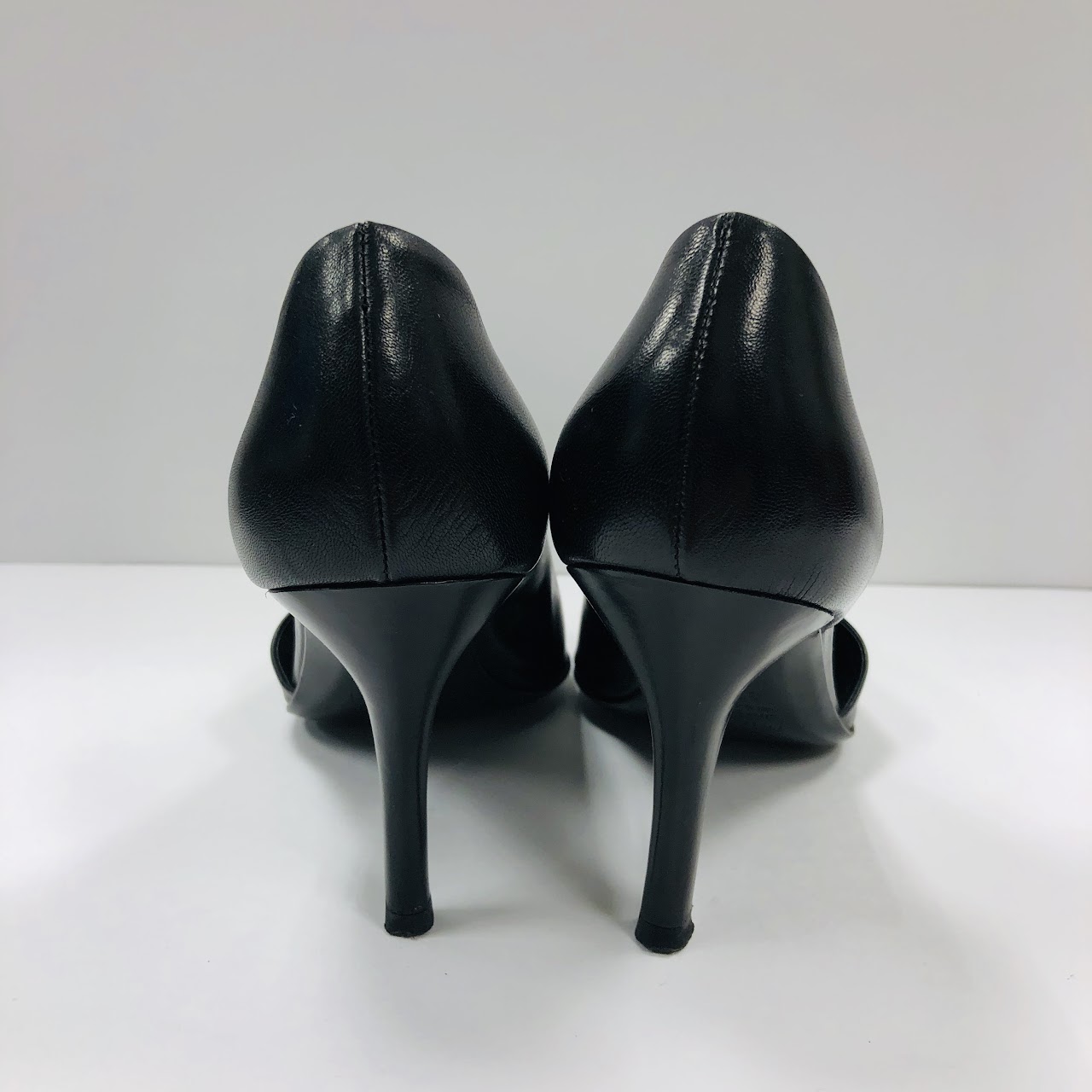 Giuseppe Zanotti Black Leather Pumps