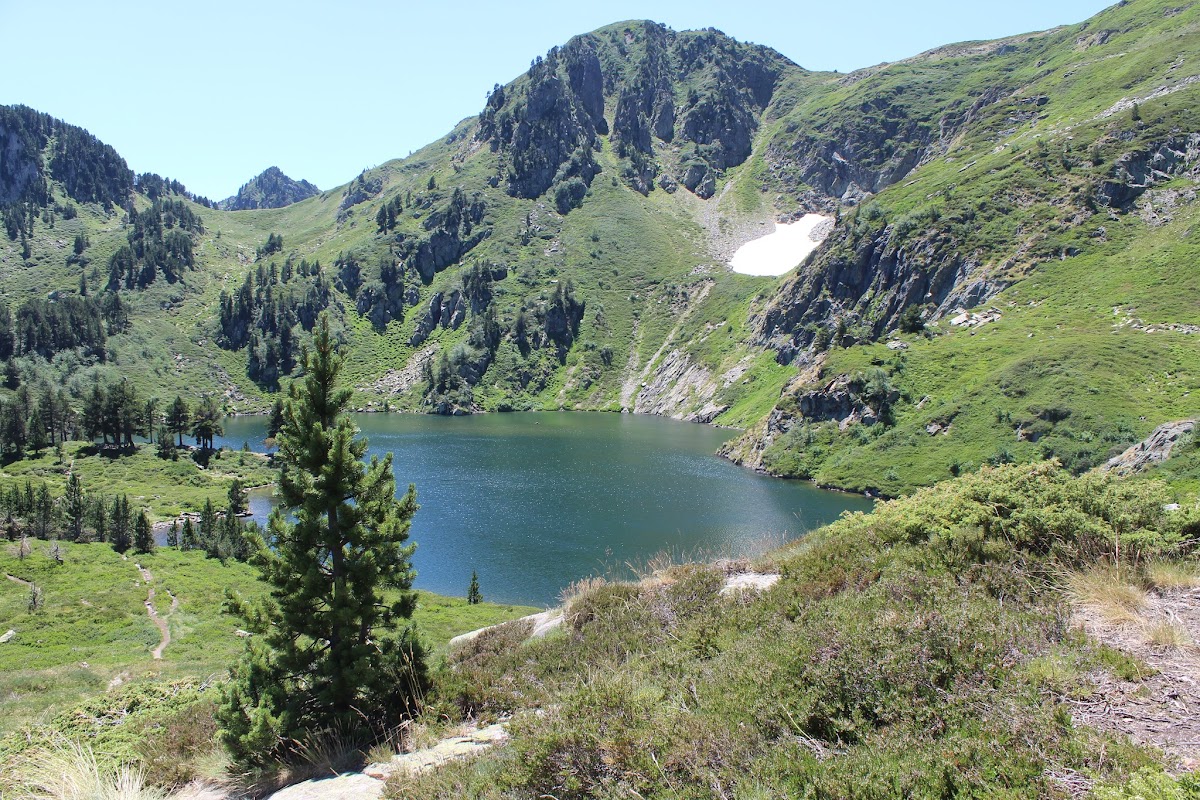 Le pic de Tarbesou, le lac Bleu et le lac Noir IMG_3624