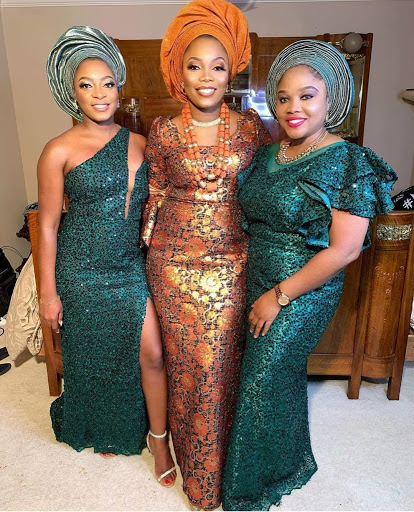 #EsbMallfablook Vol7 – the best of the week's Trendy Aso Ebi Styles For All Time