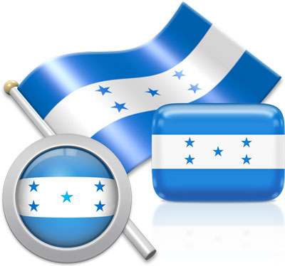 Honduran flag icons pictures collection