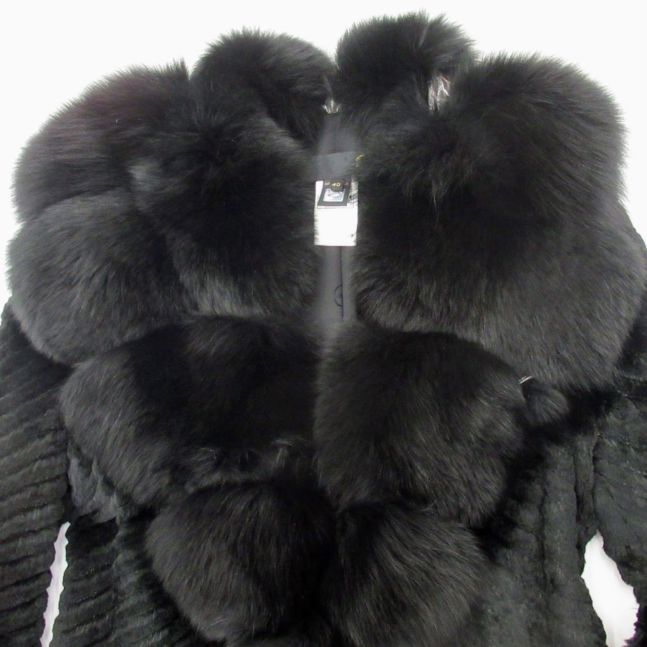 Just Cavalli Rabbit Fur Coat