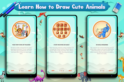 Learn to Draw Cute Animals