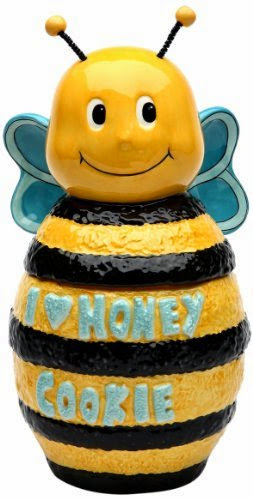  Appletree Design Bee Cookie Jar, 10-Inch