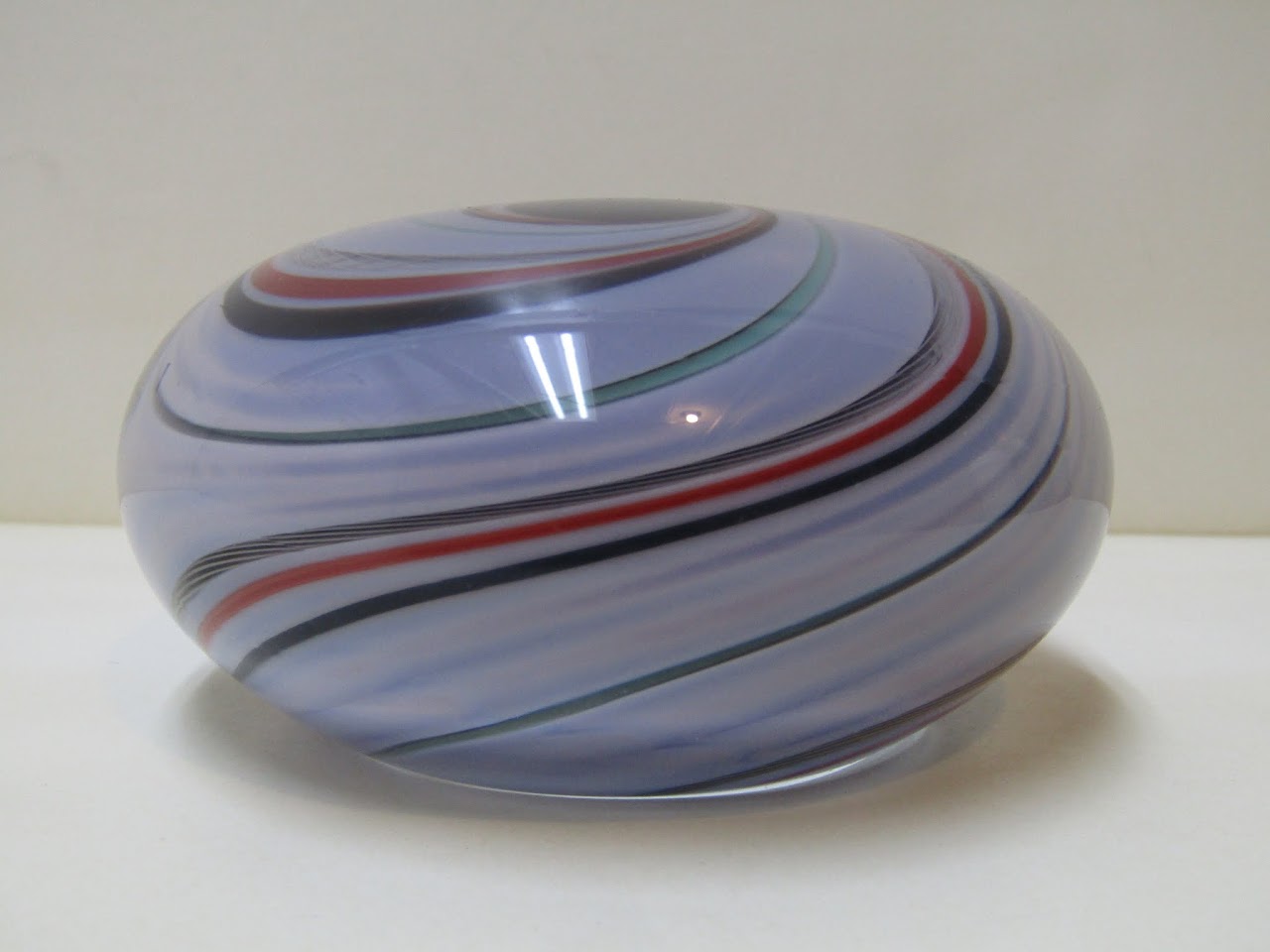 Robert Levin Art Glass Paperweight