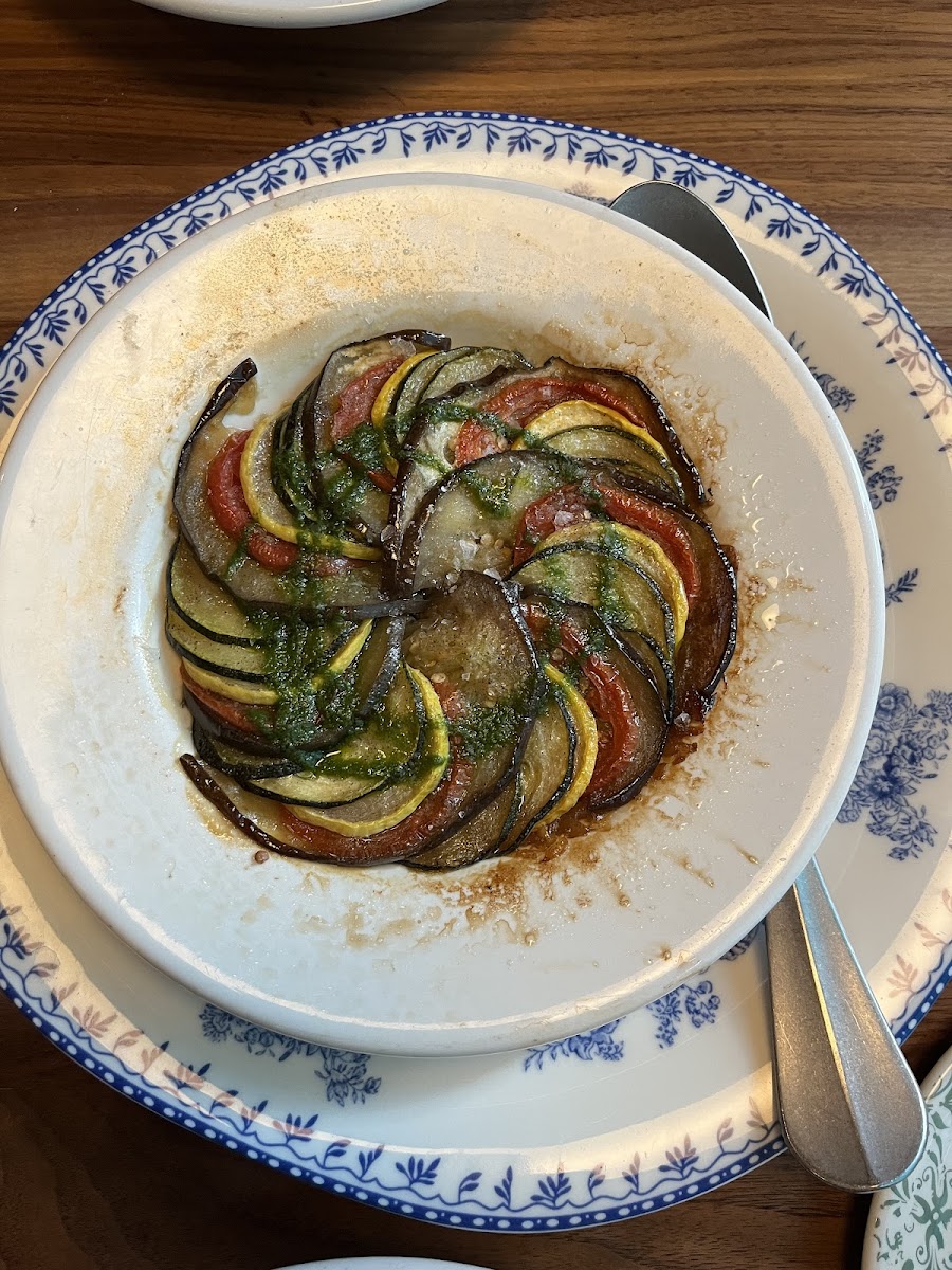 Eggplant side dish, similar to ratatouille