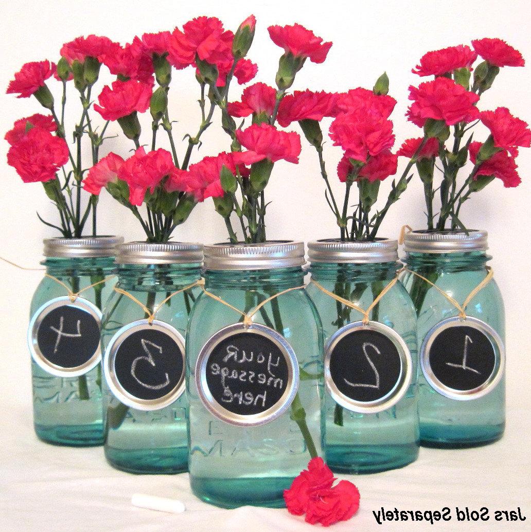 Wedding Mason Jar Centerpieces