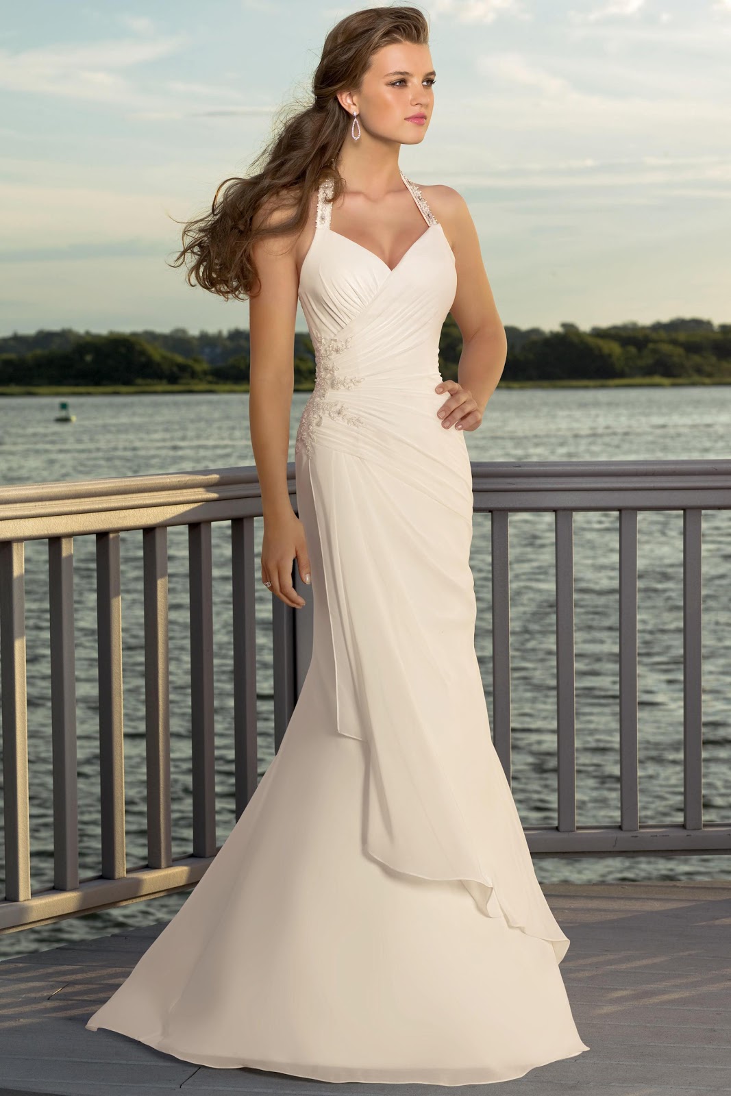 Waist Mermaid Bridal Gowns