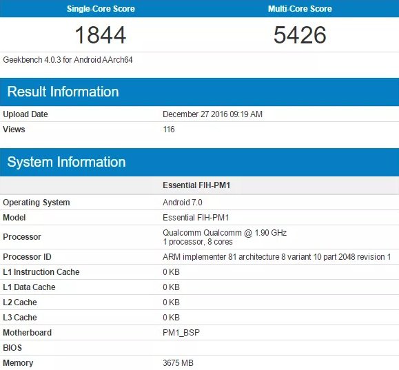 Galaxy S8 trên Geekbench với vi xử lý 8 nhân Qualcomm