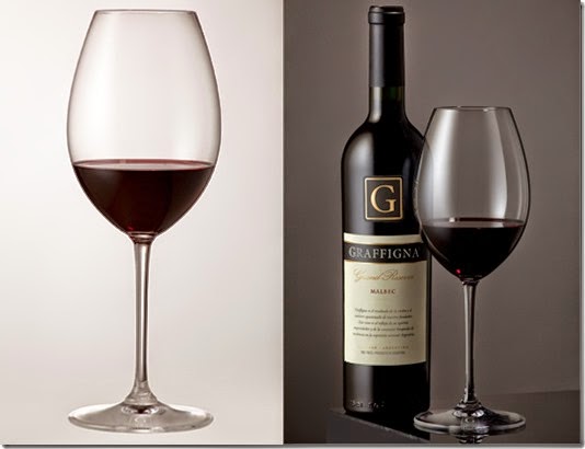 copa de malbec - grafigna