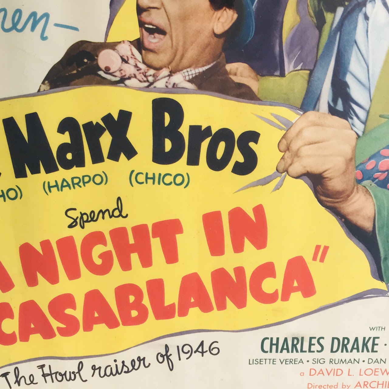 Marx Brothers Original Movie Poster