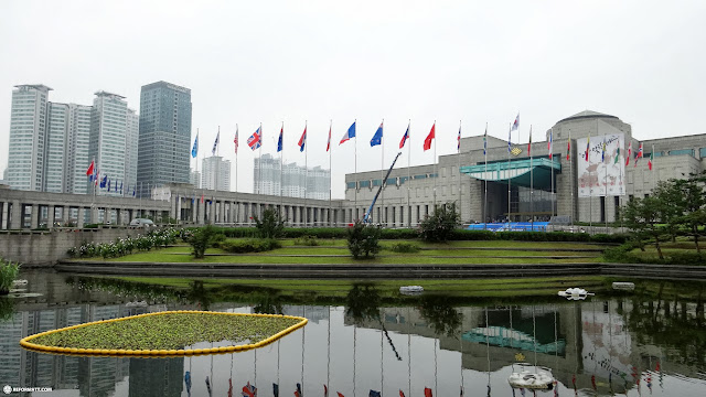 War Memorial of Korea in Seoul in Seoul, South Korea 