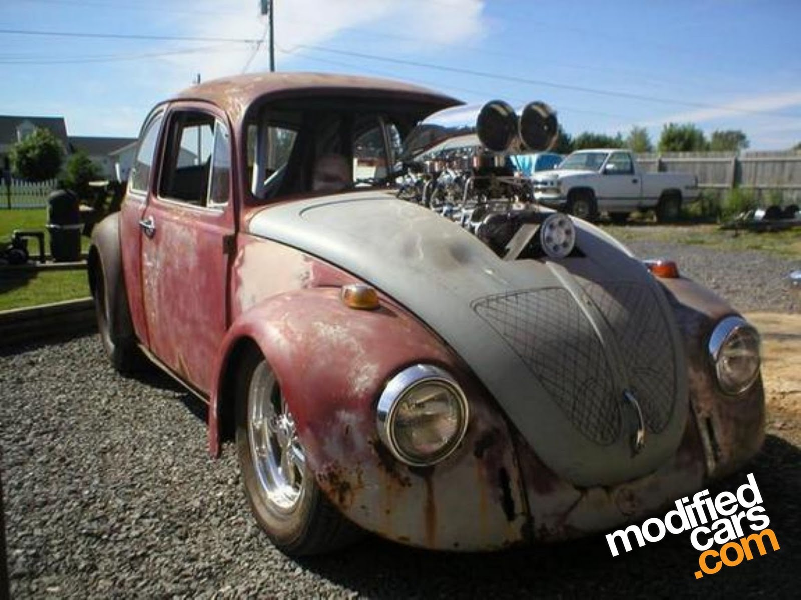 vw beetle modified