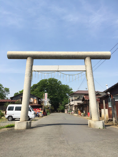 加納天神南参道の鳥居