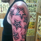 Tattoos Stars On Arm